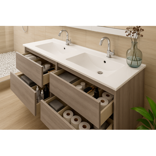 Ensemble Meuble Vasque Niza Az 120cm Iron Aok