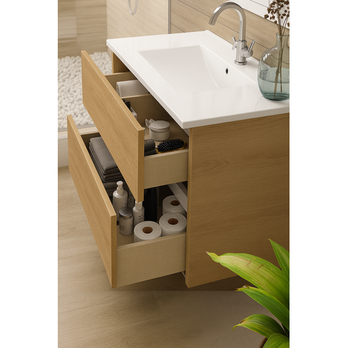 Ensemble Meuble Vasque Niza Az 70cm Roble Collet