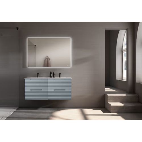 Ensemble Meuble Kyoto Avio +  Vasque Céramique Ada  120cm