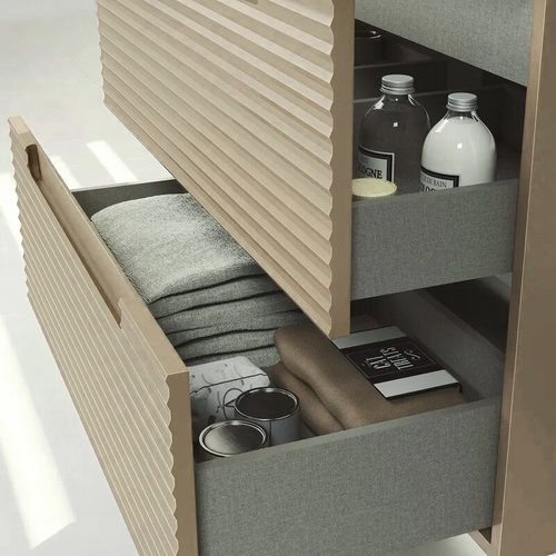 Ensemble Meuble Kyoto Cotton +  Vasque Céramique Ada  120cm