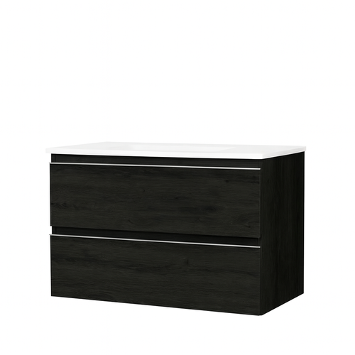 Ensemble Meuble De Salle De Bains Inglet 60cm Ebony