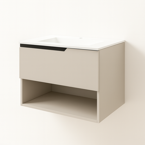 Ensemble Meuble Eleven + Vasque Céramique Flat 100cm Cotton