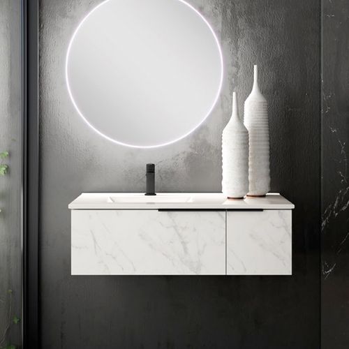 Ensemble Meuble Vasque Black Helsinki 100cm Marmol