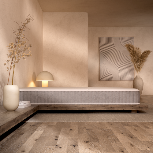 Matelas Hybride 140x200 Epaisseur 24cm - Essentiel - Soutient Ferme, Accueil Ferme