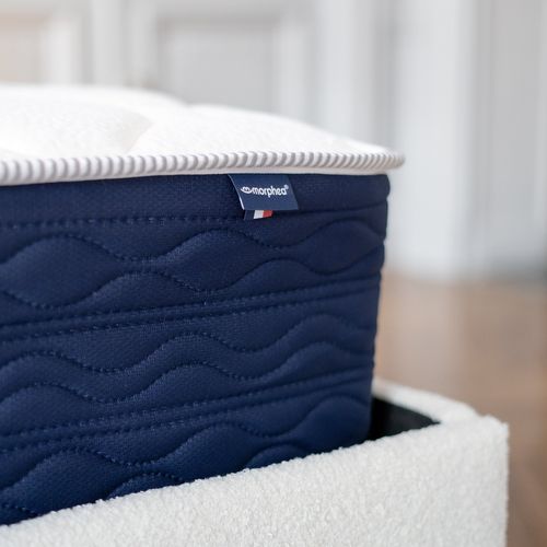 Matelas Mousse LUMEA ONE 140x200cm Accueil Mémoire De Forme Épais. 16cm