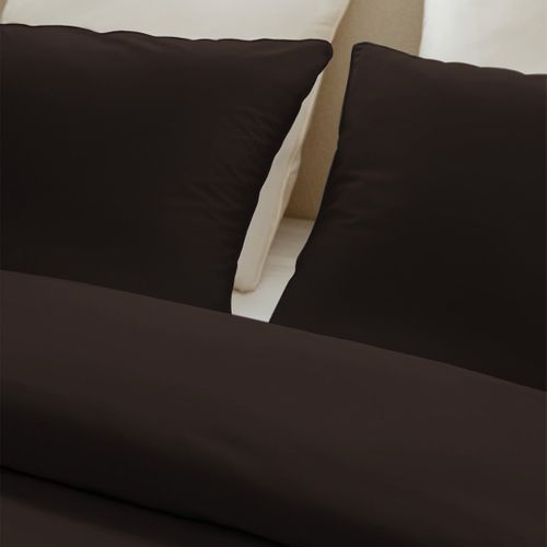 Taies D'oreillers 65x65cm - Chocolate Martini - Coton Lavé