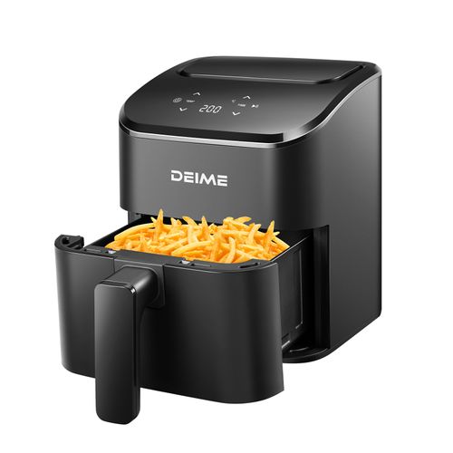 Friteuse Sans Huile 2,5 L 1000 W Écran Tactile Cuisson 360° – Blanc