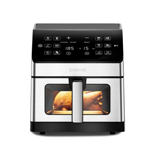 Friteuse Sans Huile 6 L 1700 W 12 Programmes Écran Digital – Noir