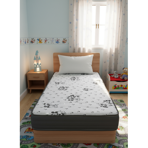 Mickey Mousse Enfant 90x190 MICKEY Mi Ferme - Epaisseur 20 cm