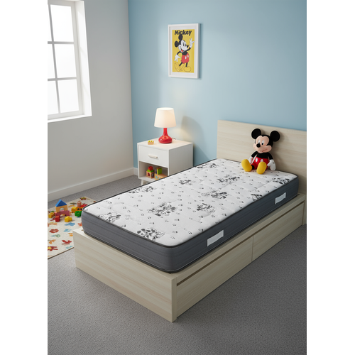 Mickey Mousse Enfant 90x200 MICKEY Mi Ferme - Epaisseur 20 cm