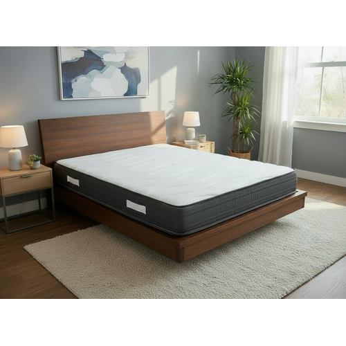 Matelas Mousse 90x200 Comfort + Accueil Moelleux et soutien ferme - Epaisseur 20 cm