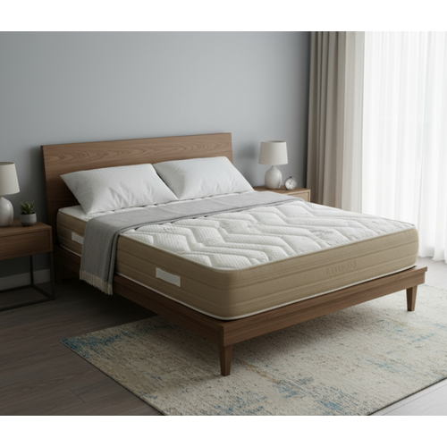 Matelas Mousse 140x200 Prestige 7 Zones de confort - Accueil Moelleux - Epaisseur 26 cm