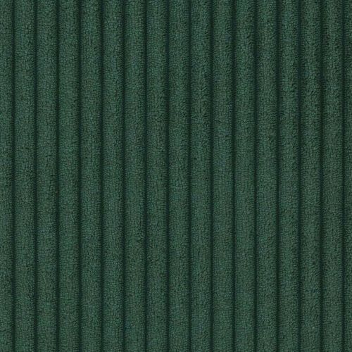 Fauteuil Isla Velours Côtelé Vert