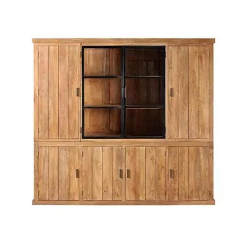 Vaisselier 6+2 Portes Manguier Massif Ruv