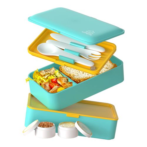 Bento Original 1,2 L Turquoise En Plastique