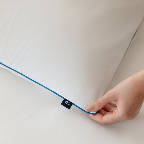 Oreiller Polyester Fluffy Lot De 2 - 50x70x5cm - Fibre Polyester - Très Moelleux à Équilibré