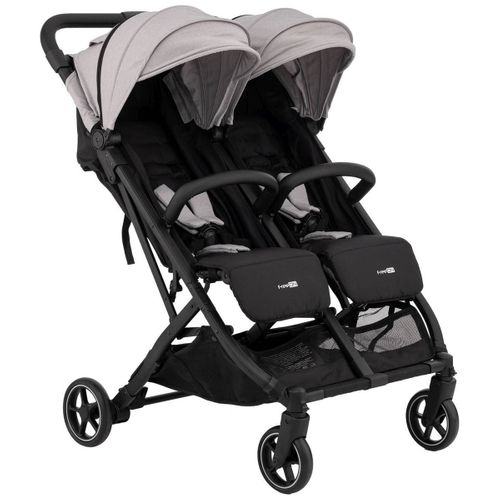Active Twin Poussette Jumeaux Ou Enfants Rapprochés Largeur 74 Cm    Gris
