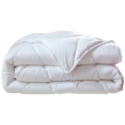 Couette Légère 260x240 Blanc En Polyester
