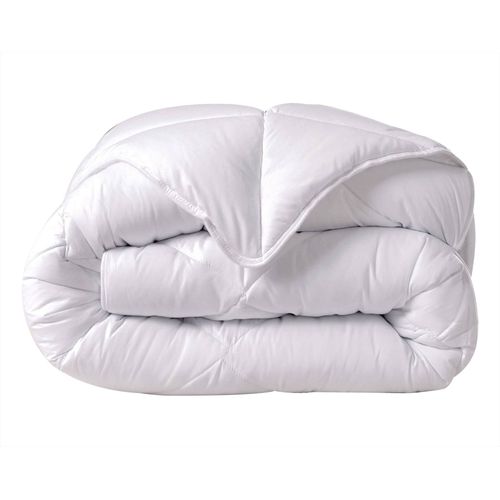 Couette Tempérée 240x220 Blanc En Coton