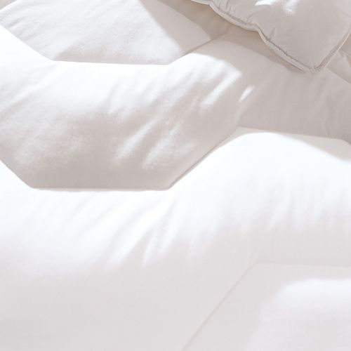 Couette Légère 260x240 Blanc En Polyester