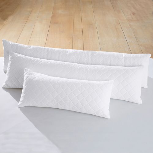 Traversin Médium 140x40 Blanc En Polyester