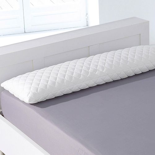 Traversin Médium 90x40 Blanc En Polyester