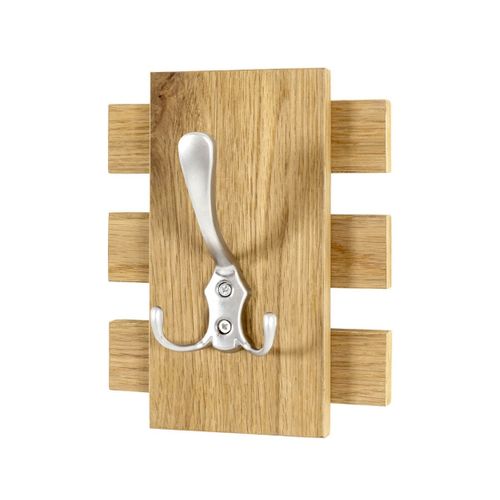 Patère Murale Design "forest" 20cm Chêne