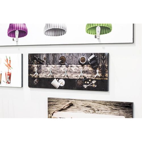 Patère Murale Design "café" 50cm Noir