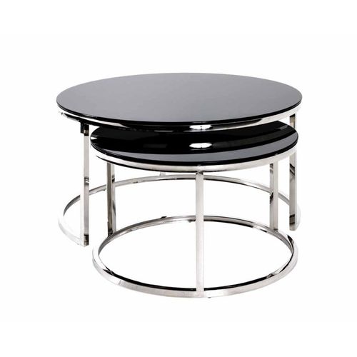 Table D'appoint Design "noja" 60cm Noir