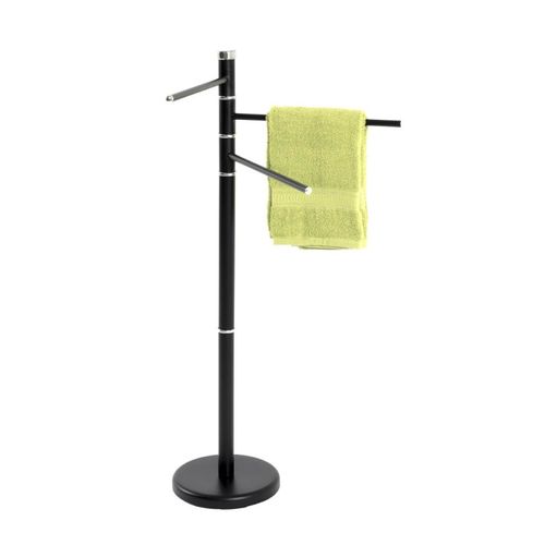 Porte-serviettes Métal 3 Barres "tiny" 89cm Noir