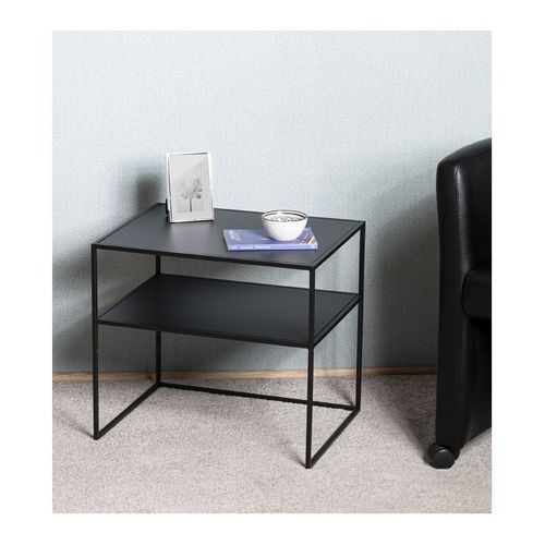 Table D'appoint Design "lirola" 50cm Noir