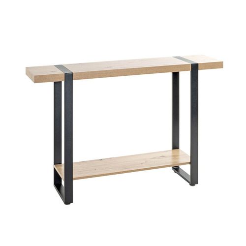 Console Design "miranda" 120cm Chêne et Noir