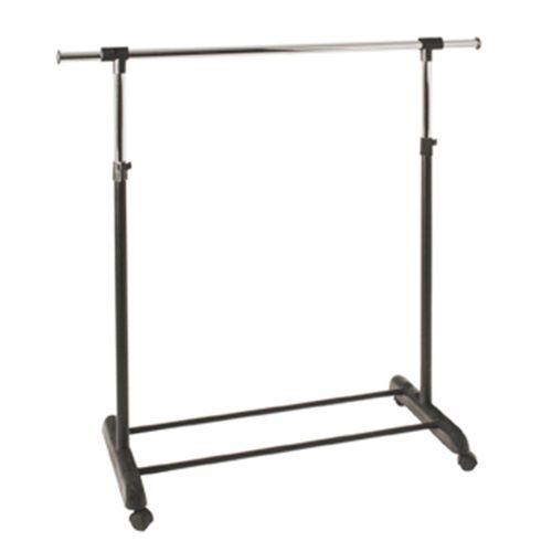 Portant à Vêtements "clothes" 170cm Chromé et Noir