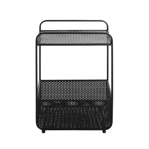 Table D'appoint Porte-revues "lacano" 58cm Noir