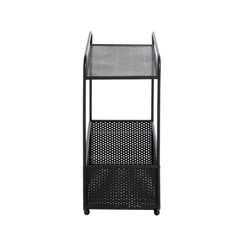 Table D'appoint Porte-revues "lacano" 58cm Noir