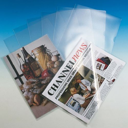 Dossier 100 PCs Transparent A4 Contre La Copie