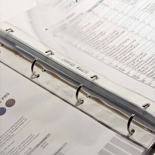 Pochette 100 PCs Transparent A4 Ouverture Par Le Haut