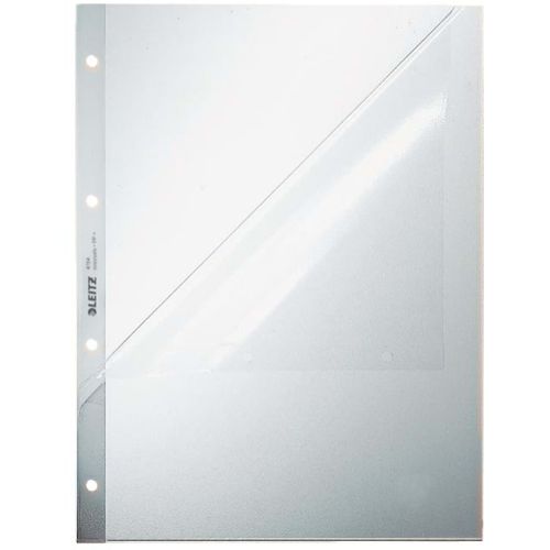 Pochette 100 PCs Transparent A4 Ouverture Par Le Haut