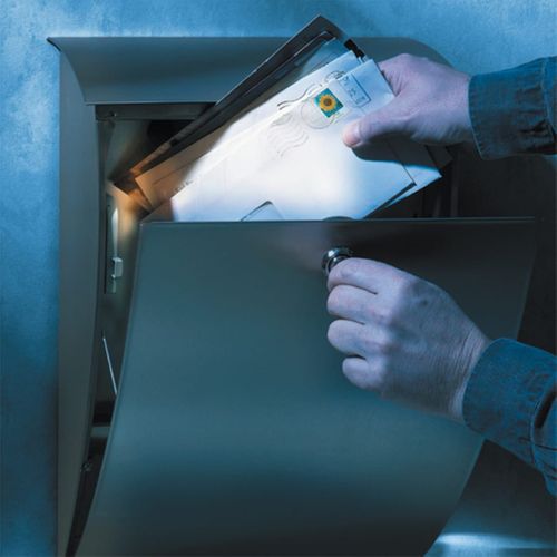 Boîte Aux Lettres Milano 3843 Ni Acier Inoxydable Argenté