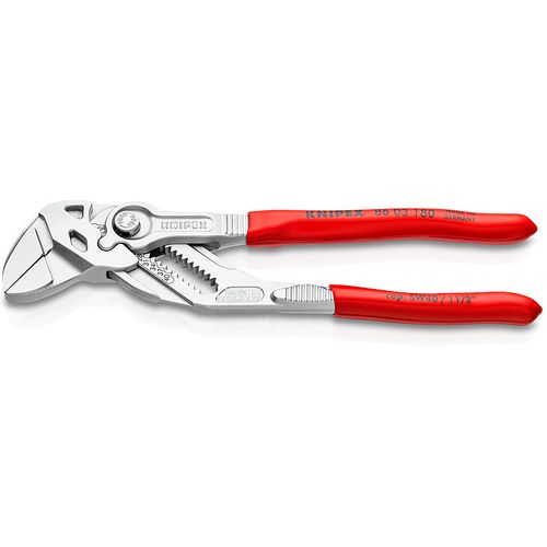 Pince-clé Multiprise Gainée Capacité 40mm Longueur 180mm - Knipex - 8603180