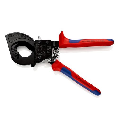 Coupe-câbles à Cliquet Cuivre Et Alu 240mm² - Knipex - 95 31 250
