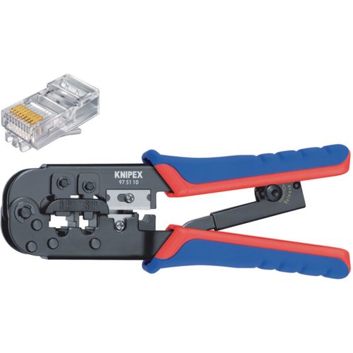Pince à Sertir Pour Fiches Western - Knipex - 97 51 10 Sb