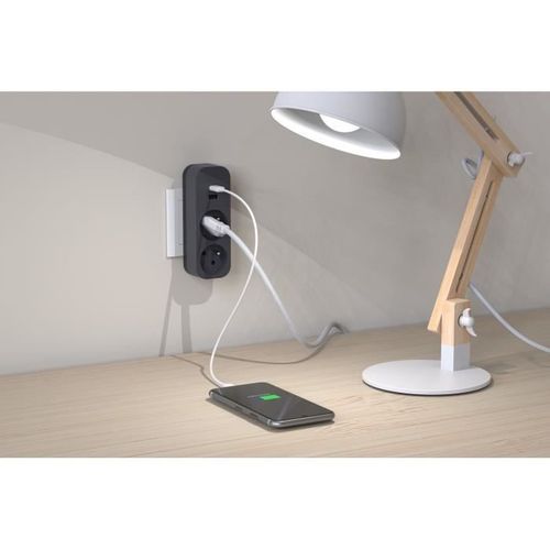 Biplite - 2p 16a - Avec USB-a Et USB-c, Conforme Nf
