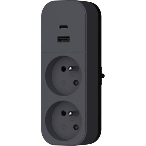 Biplite - 2p 16a - Avec USB-a Et USB-c, Conforme Nf