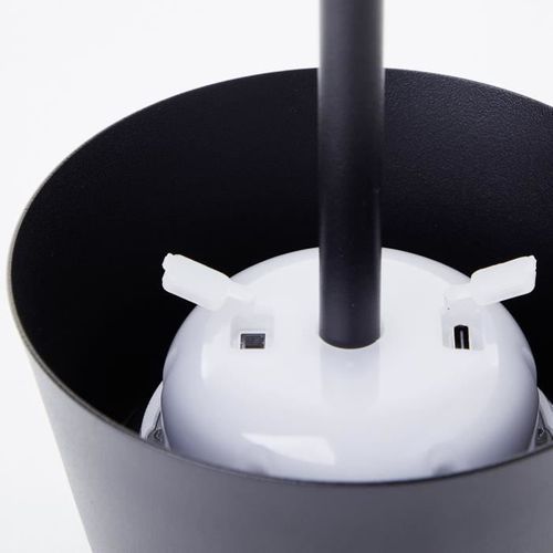 Lampe De Table D'extérieur - Picco - LED Et Solaire - Métal Et Plastique - 5 W - Noir Dépoli