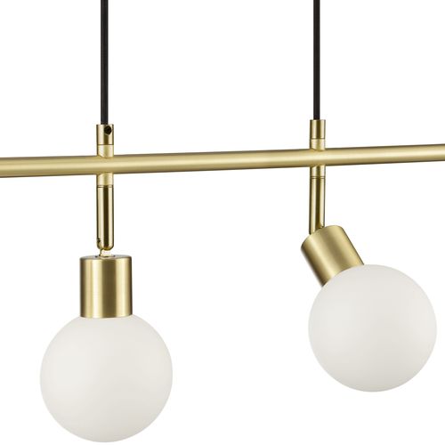 Suspension 4 têtes JORGE Doré