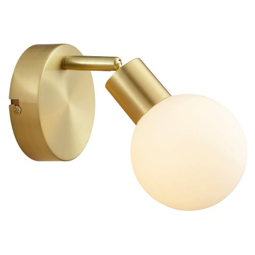 Spot 1 tête JORGE Doré