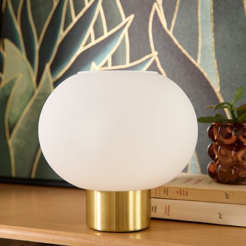 Lampe à poser H. 20 cm FANNY Doré