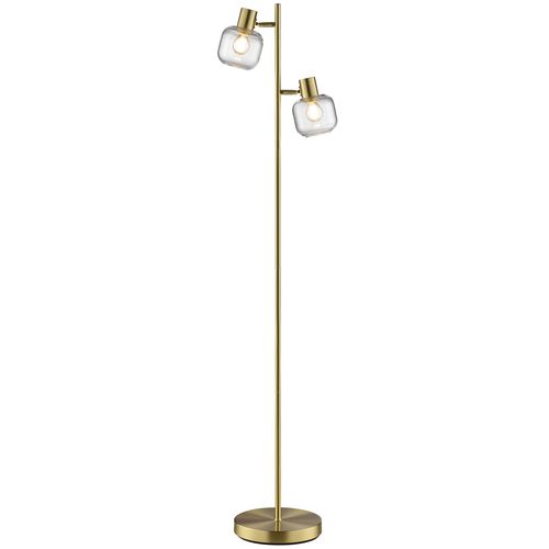 Lampadaire droit H. 140 cm LINDSET Doré
