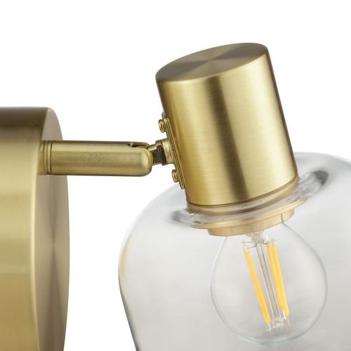 Spot 1 tête LINDSET Doré